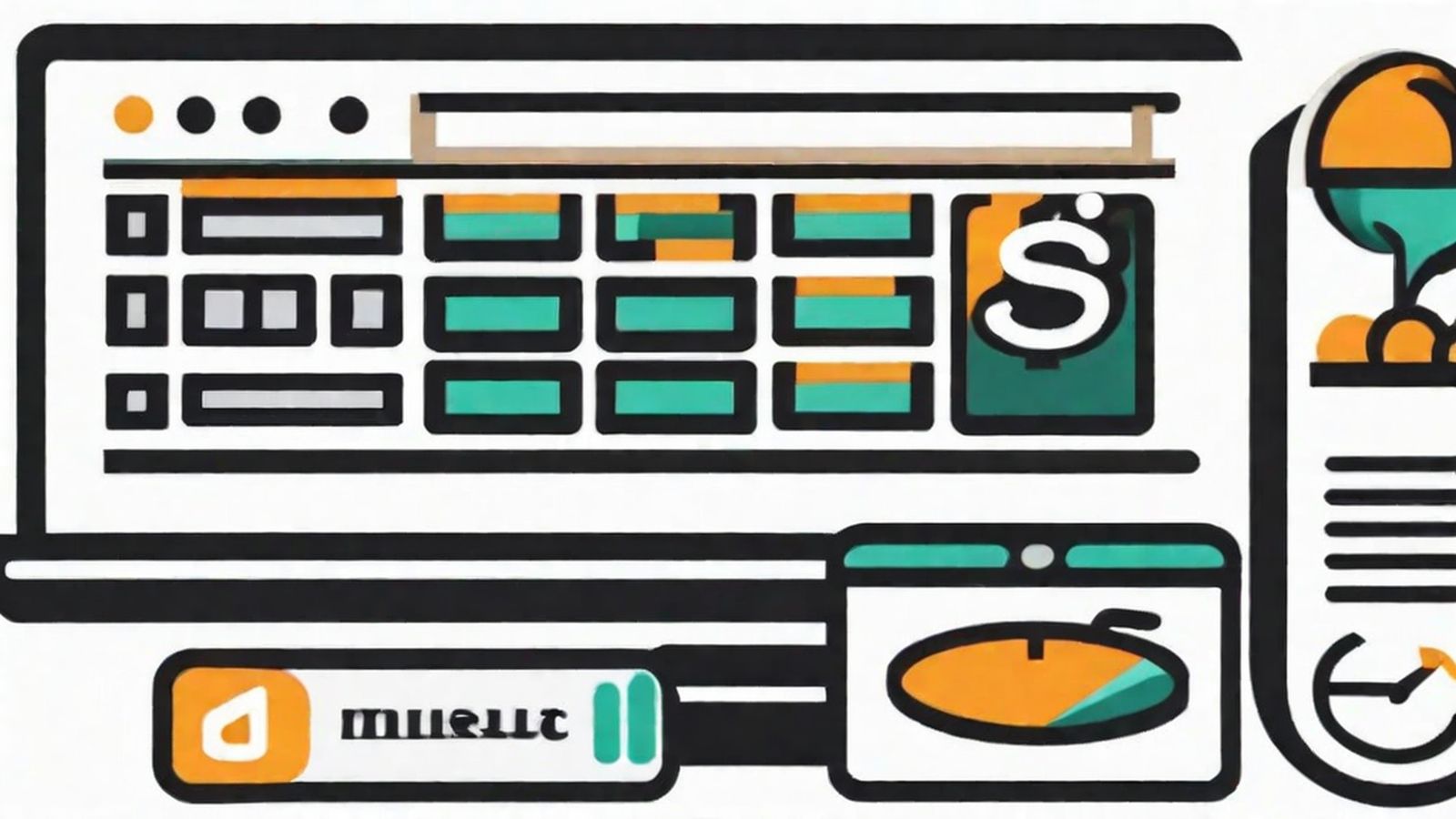 Blaskan navigation menu showing desktop and mobile states with keyboard focus indicator